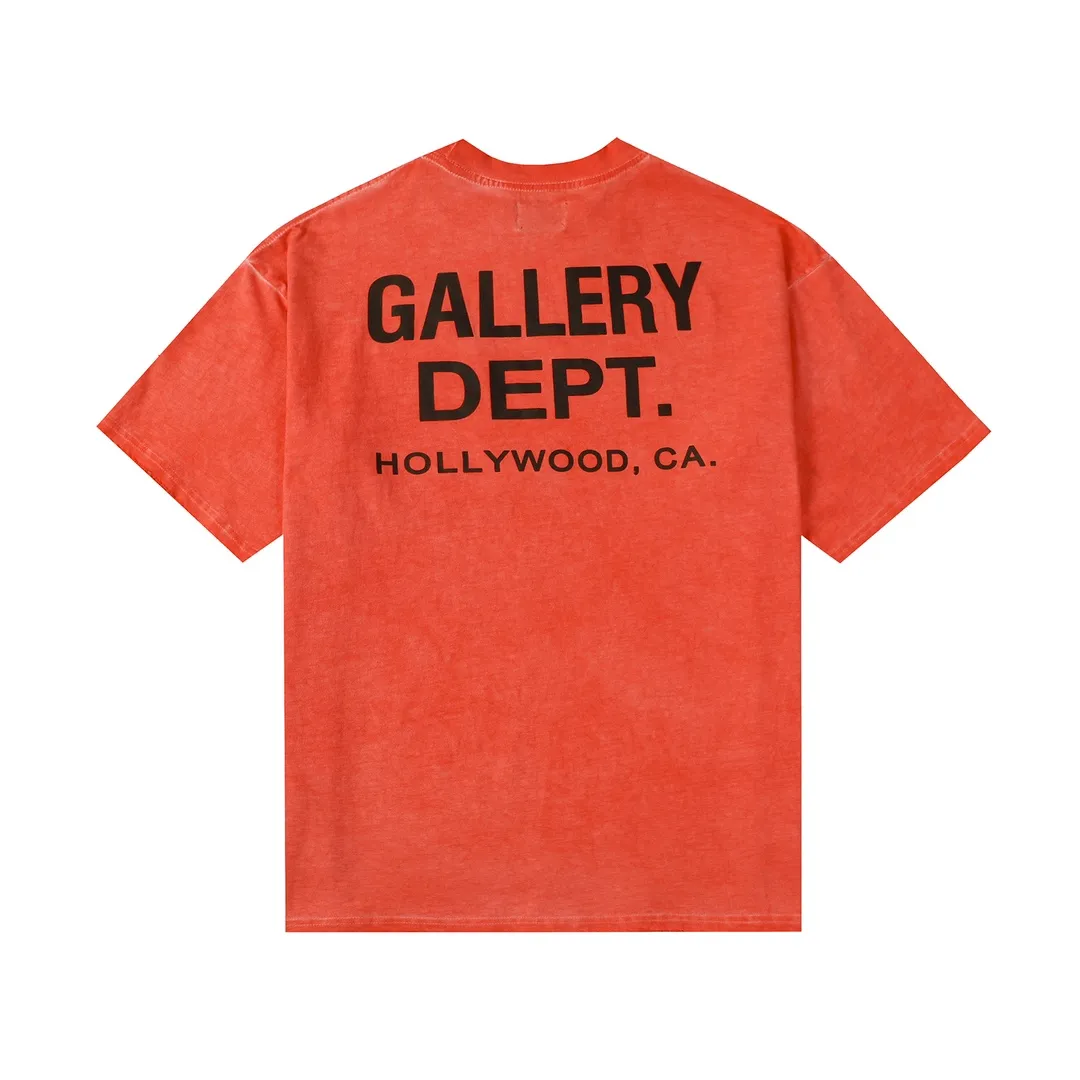 GALLERY.DEPT Summer new short-sleeved style No.: D3128#P110 Color: Orange Size: S M L XL